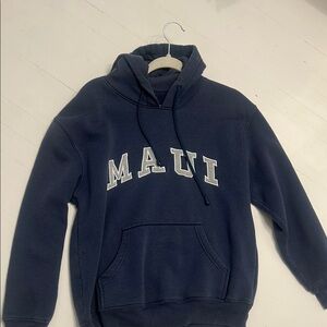 Navy Blue MAUI Hoodie